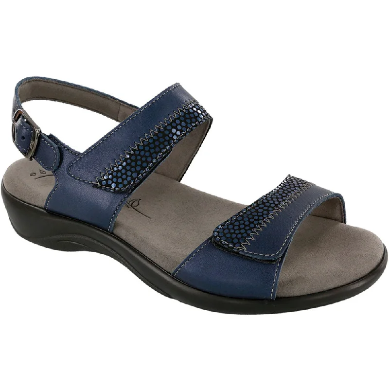 SAS Nudu Sandal Navy Leather (Women's)